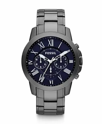 Grant Cronografo Orologio in Acciaio Inossidabile - Smoke