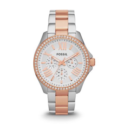 Cecile Orologio Multifunzione in Acciaio Inossidabile – Bicolore