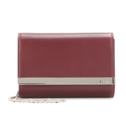 Borsa in pelle rossa "Mini Rush"