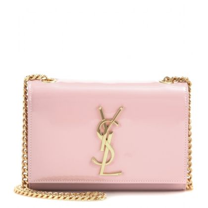 Classica borsa in pelle rosa