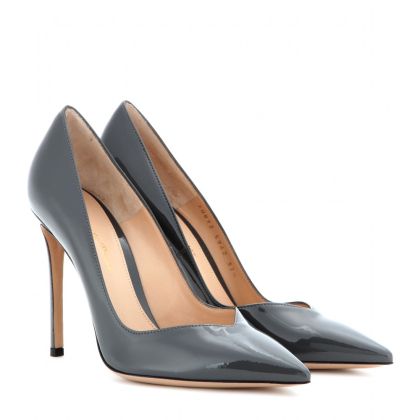 Scarpe con tacco alto in pelle 'Stil'"
