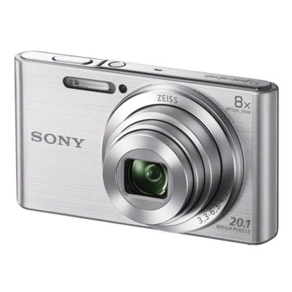 Fotocamera digitale Sony DSCW830S, 20MP, Argento