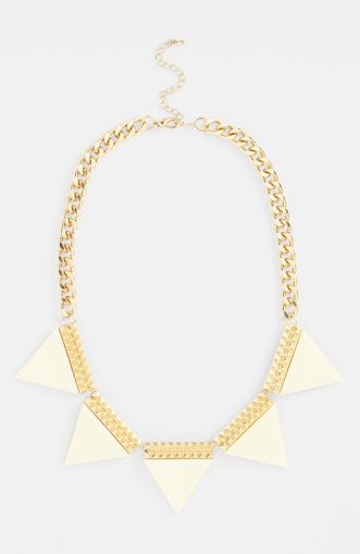 Collana con triangoli