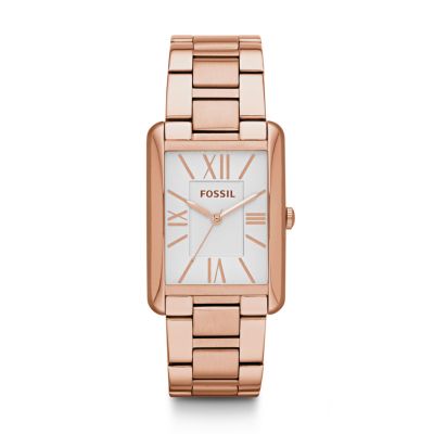 Florence Tre Orologio in Acciaio Inossidabile - Rosa