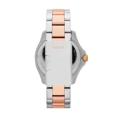 Cecile Orologio Multifunzione in Acciaio Inossidabile – Bicolore