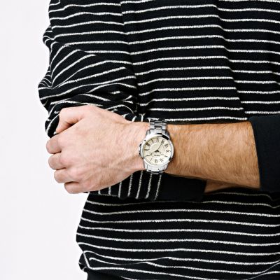 Orologio Grant Three Hand con Cassa in Acciaio Inossidabile