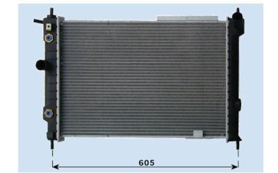Radiatore per Opel Astra 1.6
