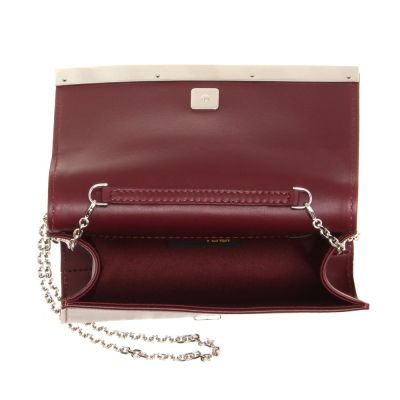 Borsa in pelle rossa "Mini Rush"