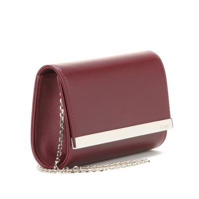 Borsa in pelle rossa "Mini Rush"