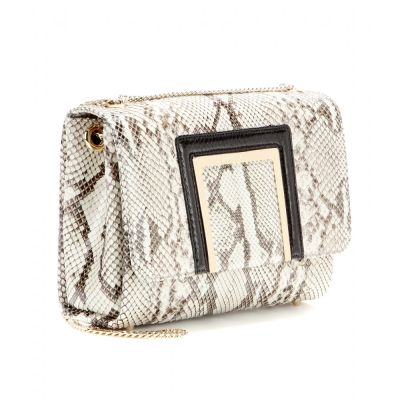 Borsa in pelle di serpente "Alba"