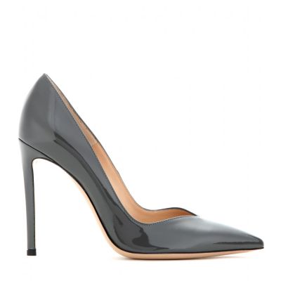 Scarpe con tacco alto in pelle 'Stil'"