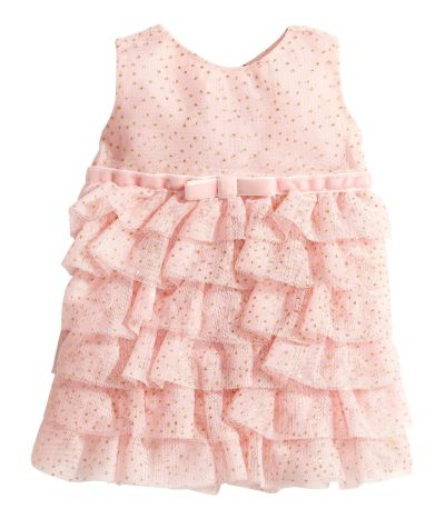 Vestito per bambina con annesso vestitino per bambola 