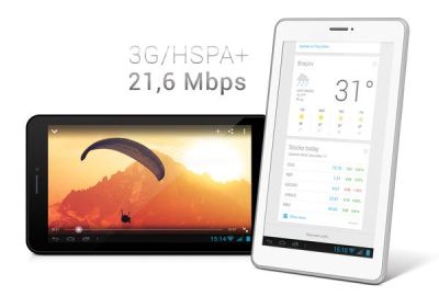 Processore Cortex A7 Dual-Core 1.30GHz, 7", 512MB DDR3, 4GB, Wi-Fi, 3G, GPS, Bluetooth, Android 4.2 Jelly Bean