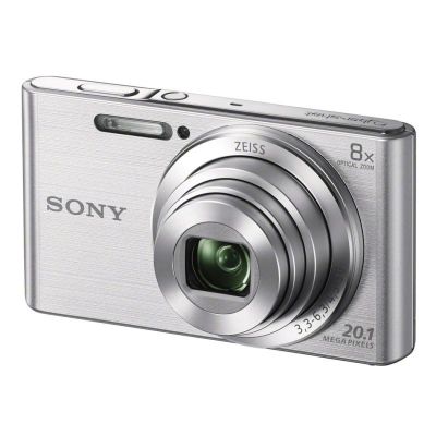 Fotocamera digitale Sony DSCW830S, 20MP, Argento