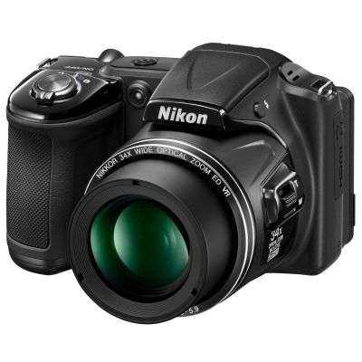 Fotocamera digitale Nikon COOLPIX L830, 16MP, Nero