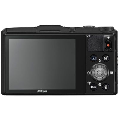 Fotocamera digitale Nikon COOLPIX S9700, 16MP, Wi-Fi, GPS, Nero