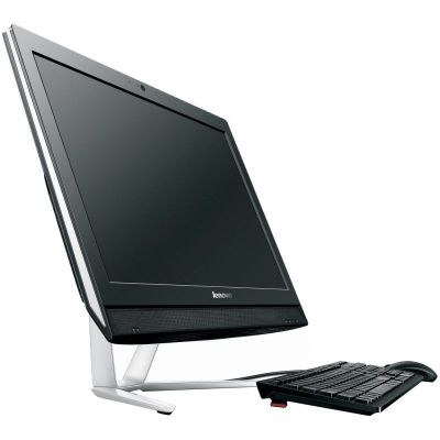 "Computer desktop Lenovo IdeaCentre C460 All-In-One 21.5" Full HD con processore Intel® Core™ i5-4570T da 2,9GHz, Non-Touch, 4GB, 1TB, DVD-RW, Wi-Fi, nVidia GeForce 800M 2GB, FreeDOS, Nero