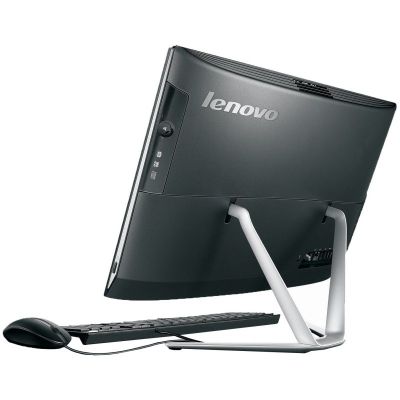 "Computer desktop Lenovo IdeaCentre C460 All-In-One 21.5" Full HD con processore Intel® Core™ i5-4570T da 2,9GHz, Non-Touch, 4GB, 1TB, DVD-RW, Wi-Fi, nVidia GeForce 800M 2GB, FreeDOS, Nero