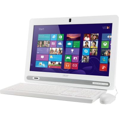 Computer desktop Acer Aspire AZC-602 All-In-One 19.5", con processore Intel® Celeron® 1017U 1.60GHz, 4GB, 500GB, Intel® HD Graphics, Microsoft Windows 8.1