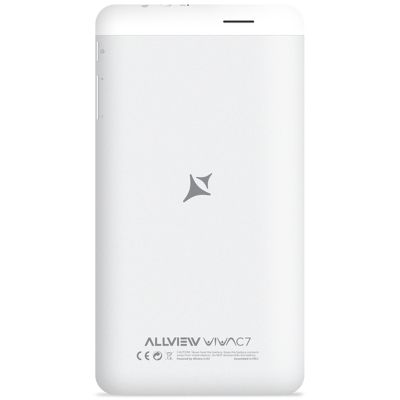 Tablet Allview Viva C7 con processore Cortex A7 Dual-Core 1.50GHZ, 7", LCD, 512MB DDR3, 8GB, Wi-Fi, Android 4.4 KitKat, Bianco