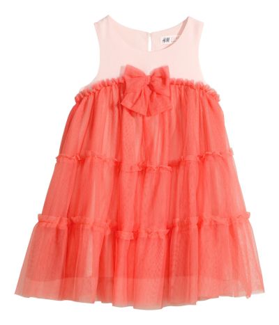 Abito color corallo