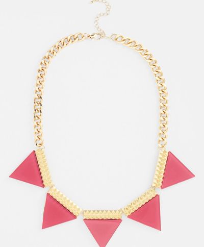 Collana con triangoli