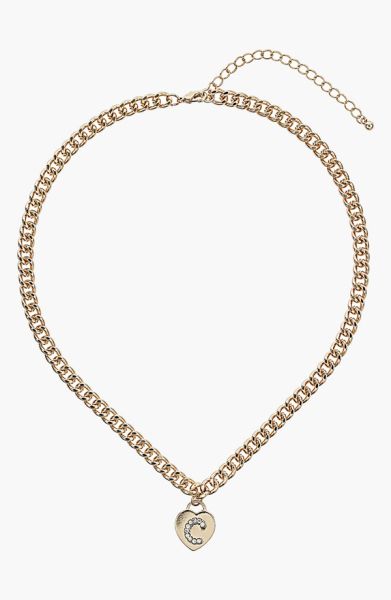 Collana con Lettera placcata in argento