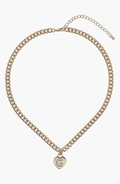 Collana con Lettera placcata in argento