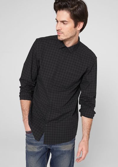 Camicia slim a quadri