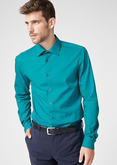 Camicia slim fit a maniche lunghe Silicia