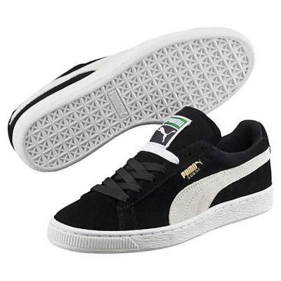 Scarpe Sportive Classiche in Pelle Scamosciata