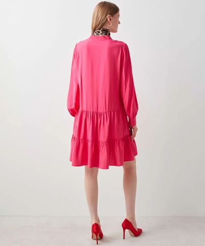 Vestito ampio rosa