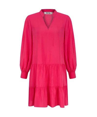 Vestito ampio rosa