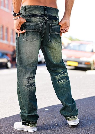Jeans dalla vestibilità larga