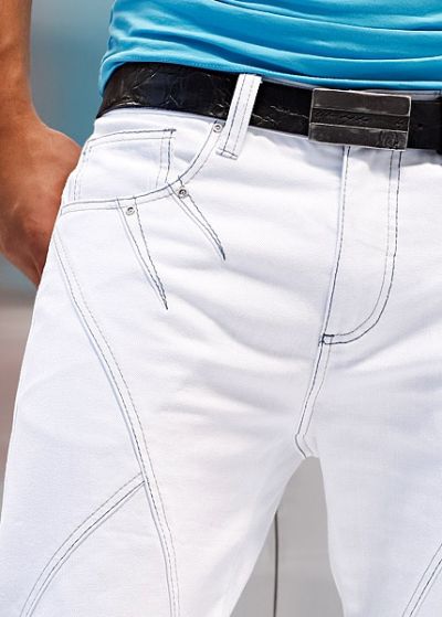 Jeans aderenti regolari, 32 pollici