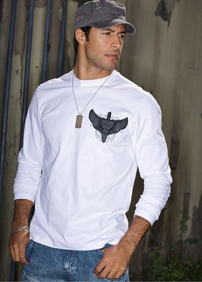 Longsleeve stampa Phoenix