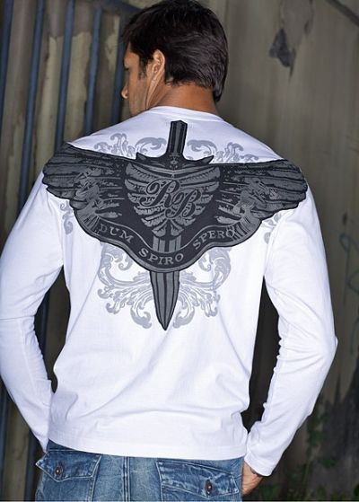 Longsleeve stampa Phoenix